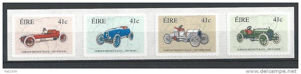 Irlande 2003 N°1515/1518 Neufs ** Sport, Course Automobile Adhésifs - Neufs