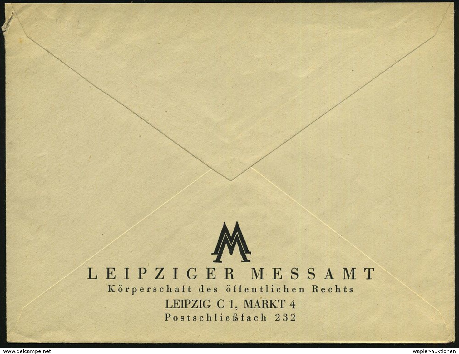 LEIPZIG C2/ MESSESTADT/ ANFANG/ MÄRZ/ MM/ ENDE/ AUGUST/ LEIPZ.MESSE 1933 (23.12.) AFS (Messe-Monogr.) Rs. Bildgl. Abs.-V - Non Classés