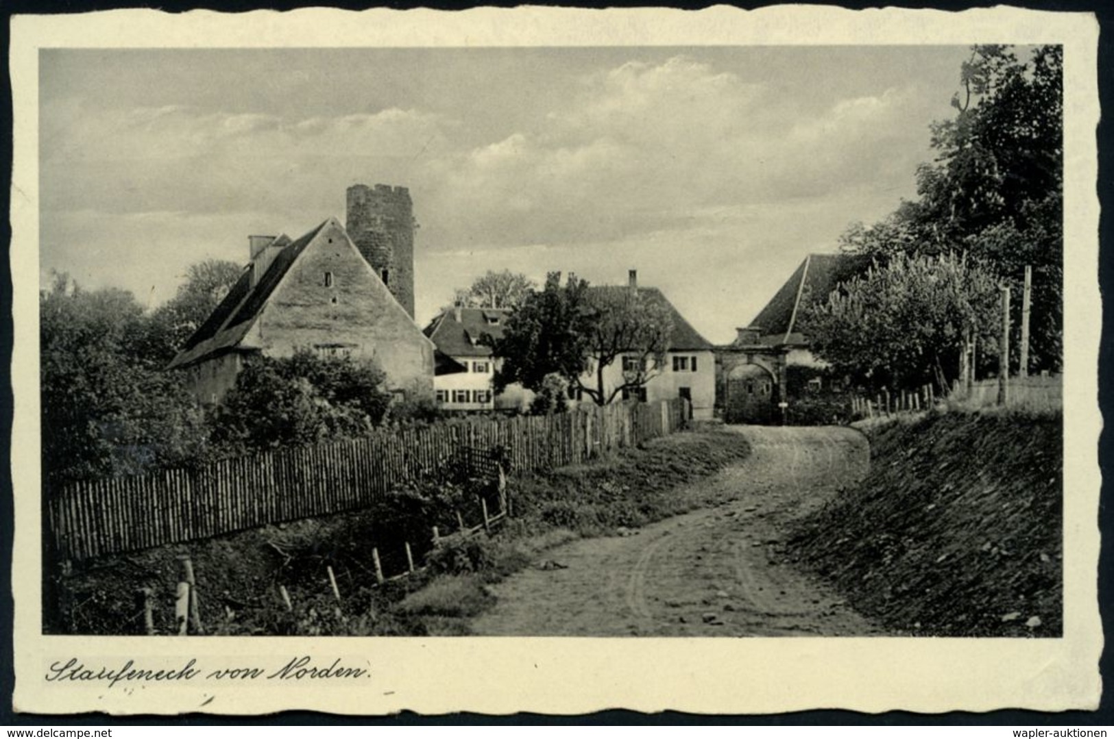 SALACH/ (Württ) 1940 (6.5.) 1K-Brücke + Lila Ra2: Nachgebühr/*1 (9 Pf.) N.Worms, Hs.Absender Wetterdienst-Funkstelle, Al - Clima & Meteorologia