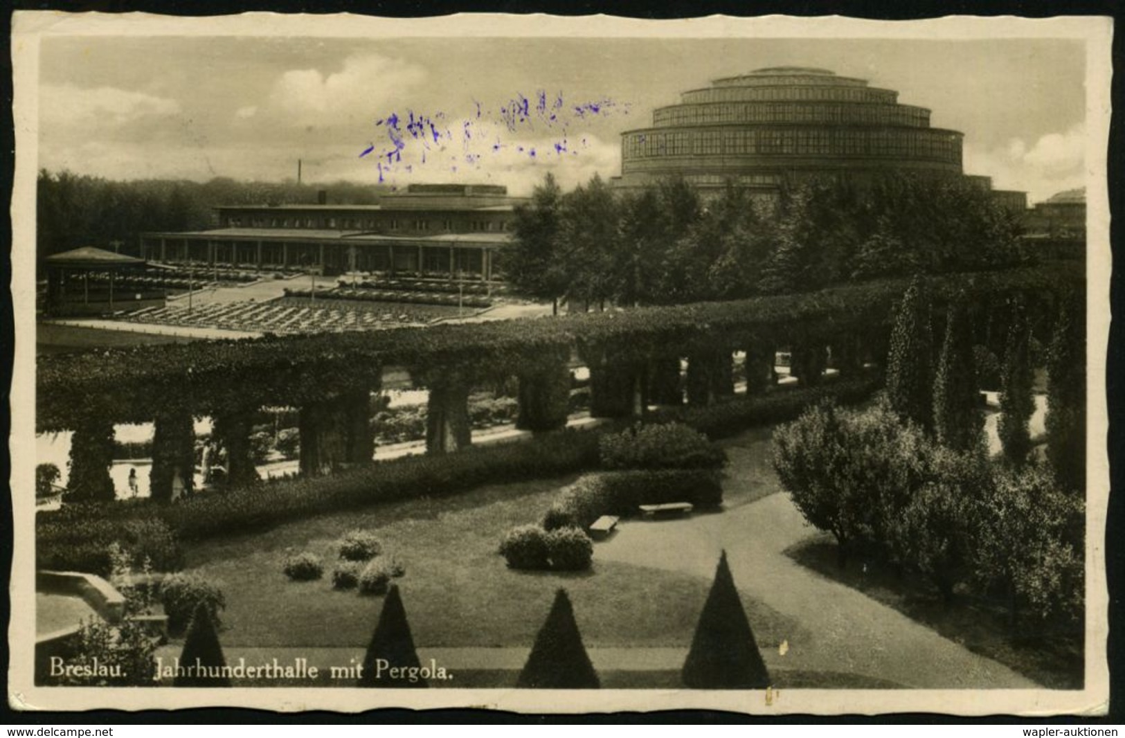 BRESLAU/ *1c/ 12.Deutsches/ Sängerbundesfest.. 1937 (Juli) MWSt = Violinschlüssel + Viol. 2L: 12. Deutsches Sänger-bunde - Muziek