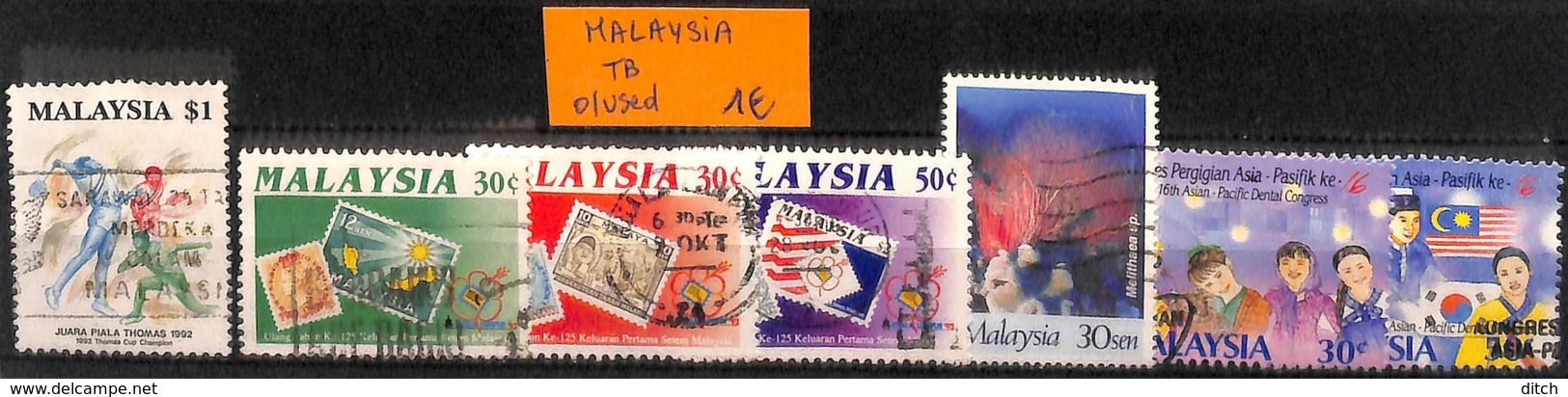 D - [825058]TB//O/Used-Malaisie - Malaysia (1964-...)