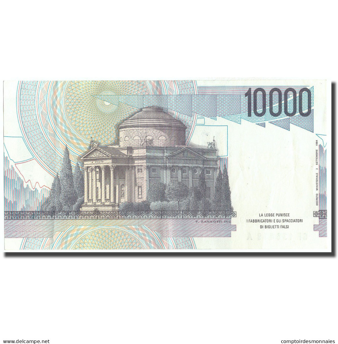 Billet, Italie, 10,000 Lire, Undated (1994), KM:112c, SUP+ - 10000 Lire