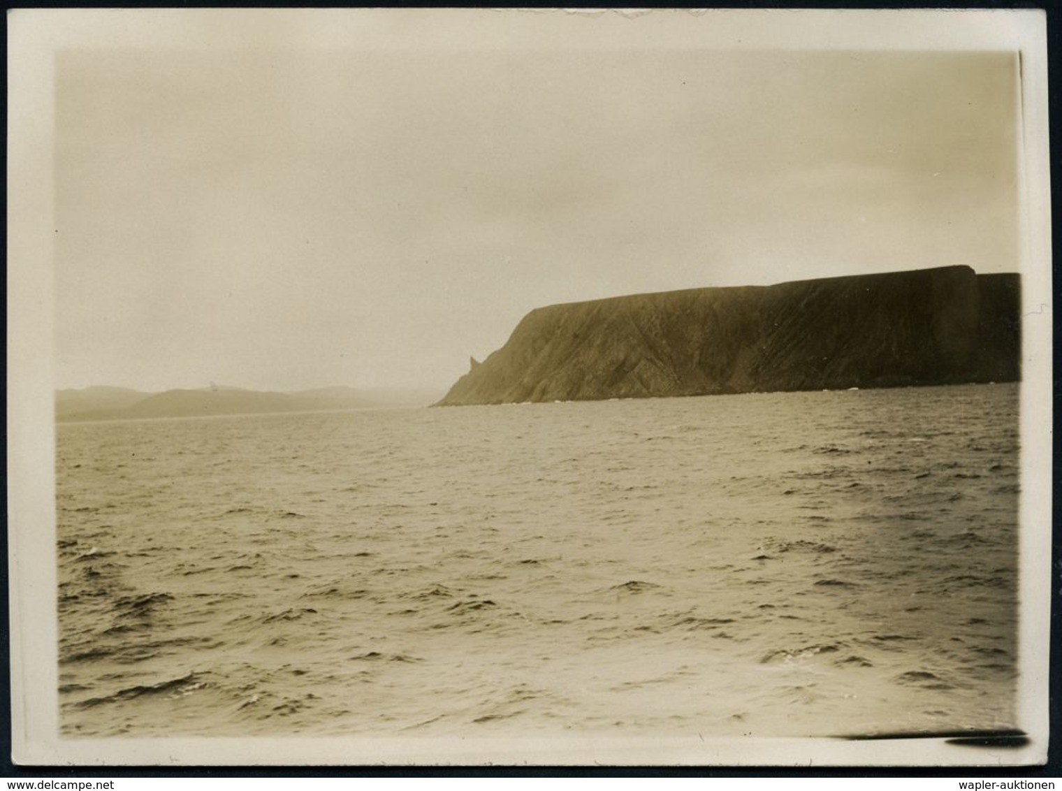 DEUTSCHES REICH 1925 9 Orig. S/w.-Fotos Der Polarfahrt Des Dampfers "München" Nordkap, Spitzbergen U. Island , Meist Im  - Expéditions Arctiques