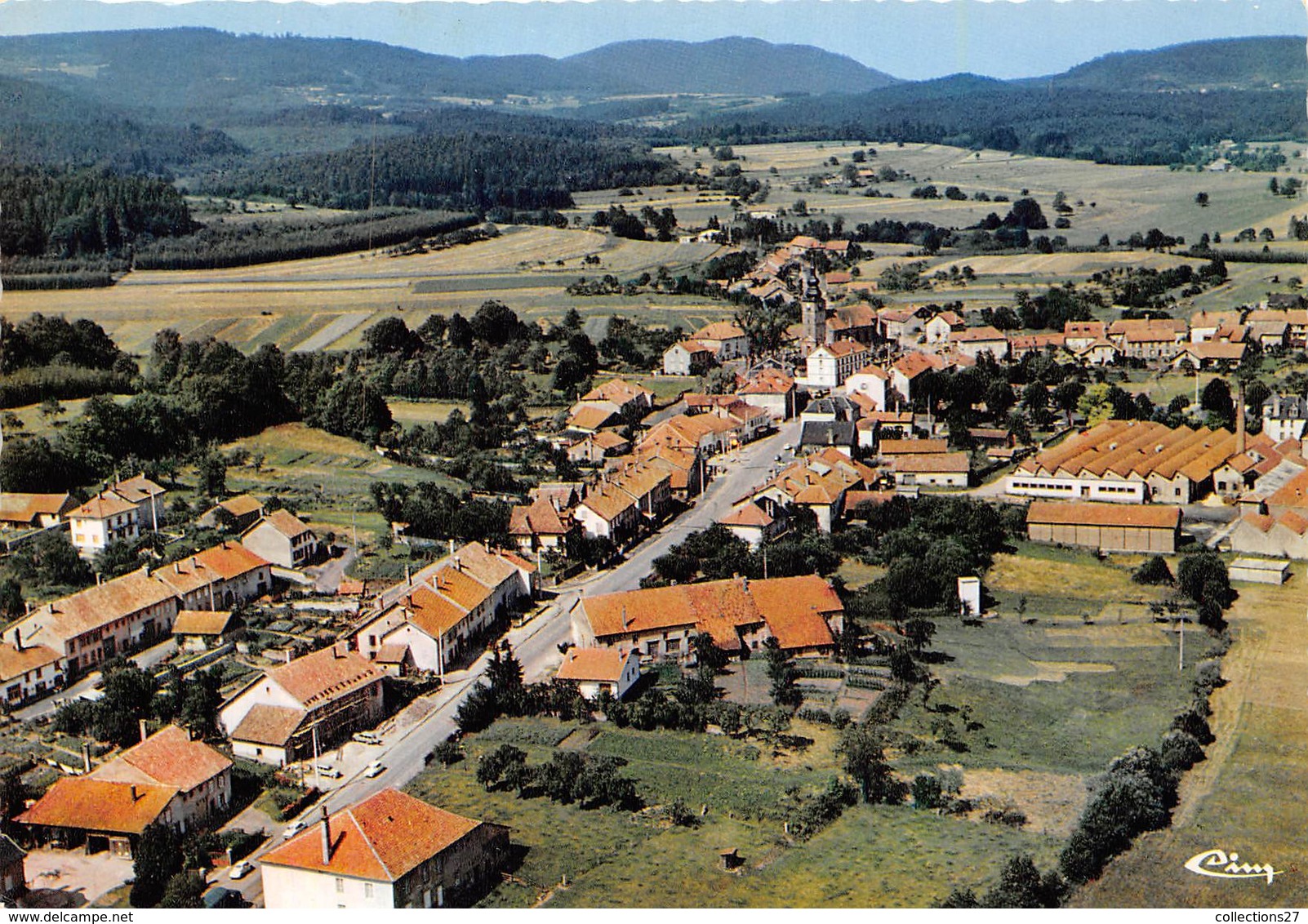 88-PROVENCHERES- VUE AERIENNE LA GRANDE RUE - Provencheres Sur Fave