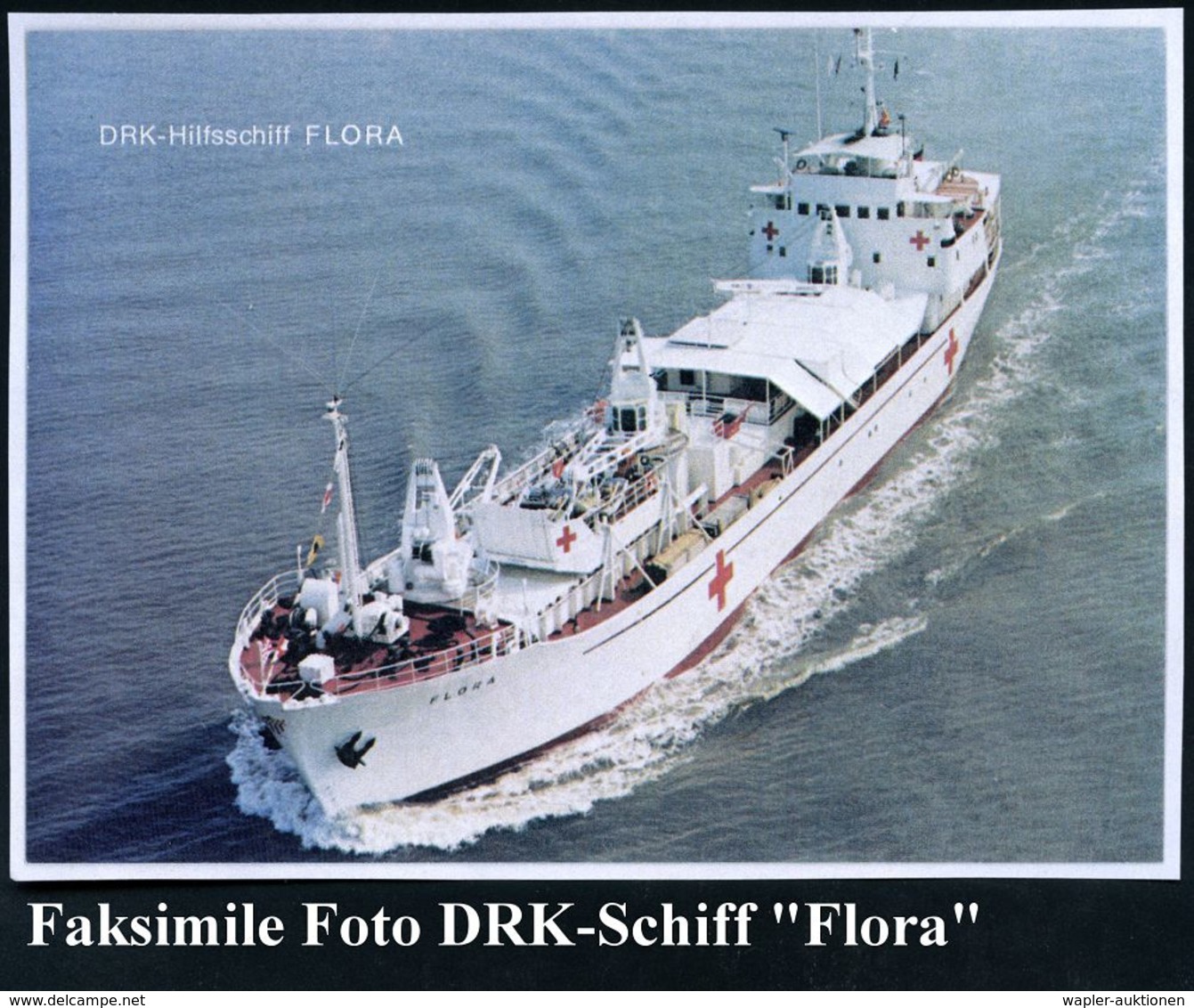 B.R.D. 1979 (3.9.) 2K-BPA: DEUTSCHE SCHIFFSPOST/MS/FLORA/DRK/HILFE IN SÜDOSTASIEN (a-07) Kompl. Satz Wofa, Dekorativer D - Rotes Kreuz