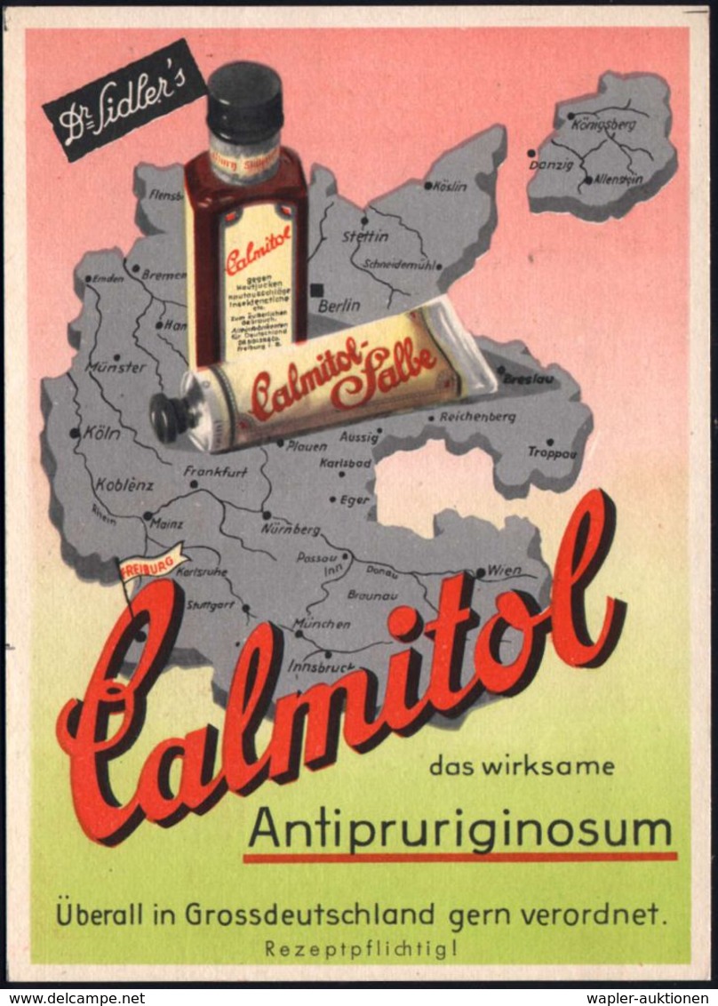 FREIBURG (BREISGAU)1/ Trinkt/ Dr.Sidler's/ Bionervin/ Kraft-Nahrung 1939 (7.1.) Dekorat. AFS = Mönch Im Heilmittel-Labor - Medizin