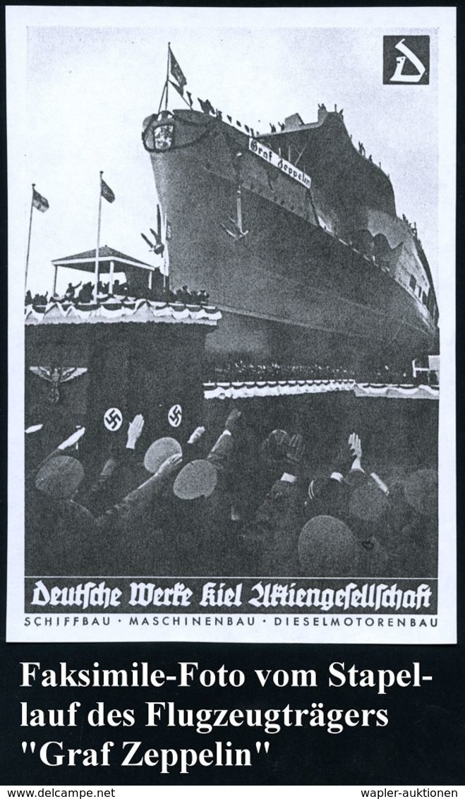 KIEL/ 1/ D/ Deutsche Werke Kiel/ AG 1929 (7.5.) AFS = Ex Kaiserliche Werft, Kiel, Vor Und Im I. Weltkrieg Bau Von Kriegs - Maritime