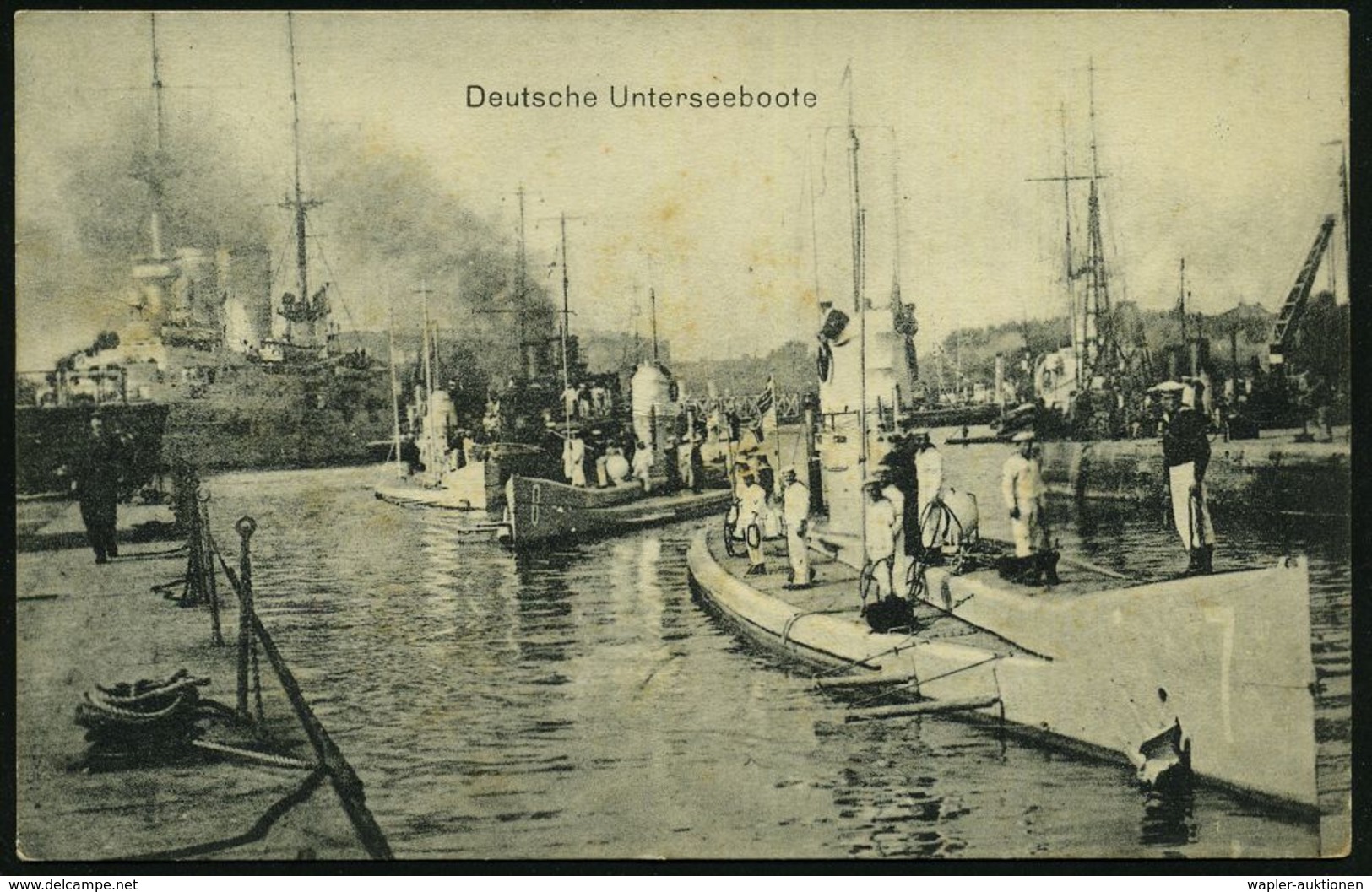 DEUTSCHES REICH 1917 (8.5.) 1K-Steg-BPA: KAIS. DEUTSCHE/Nr.242/MARINE-/SCHIFFSPOST = S.M. Hilfsschiff "Donau", Führungss - Maritime