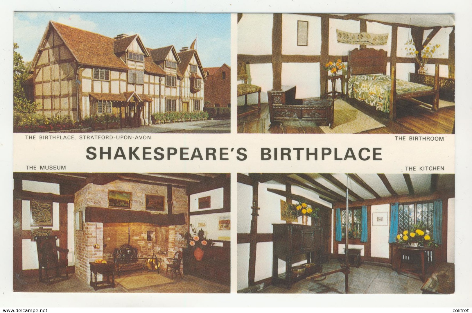 Warwickshire - Stratford-Upon-Avon   -   Shakespeare's Birthplace        Multivues - Stratford Upon Avon