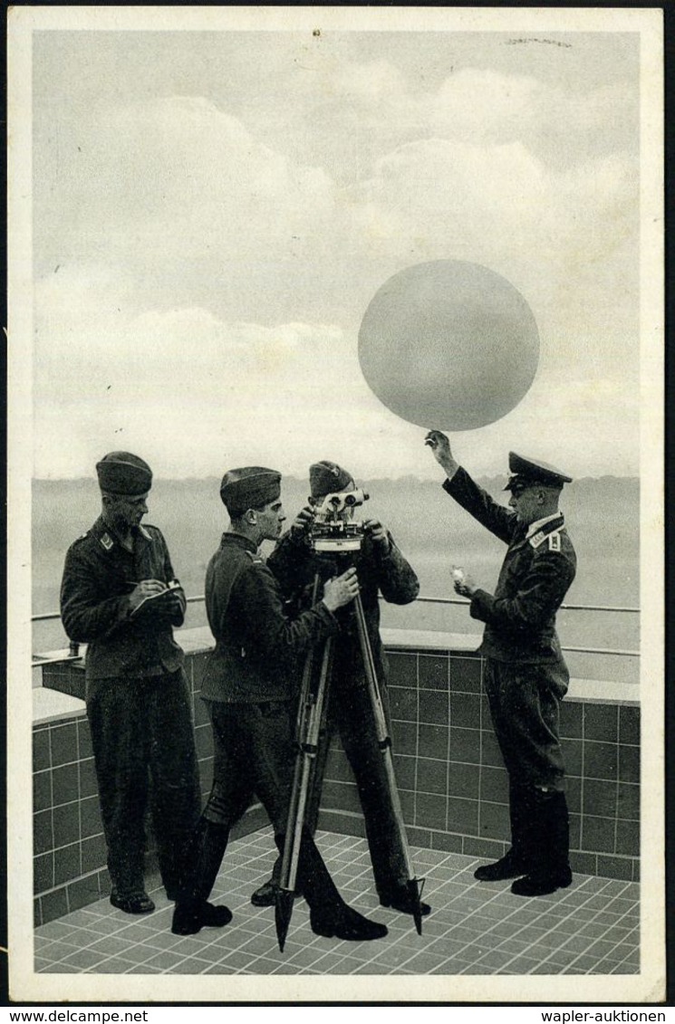 WARNEMÜNDE/ Ostseebad.. 1939 (23.10.) HWSt + Blauer 2L: Feldpost/See Flieger Horstkompanie + Hs. Abs.: ".. Flugzeug-führ - Schiffahrt