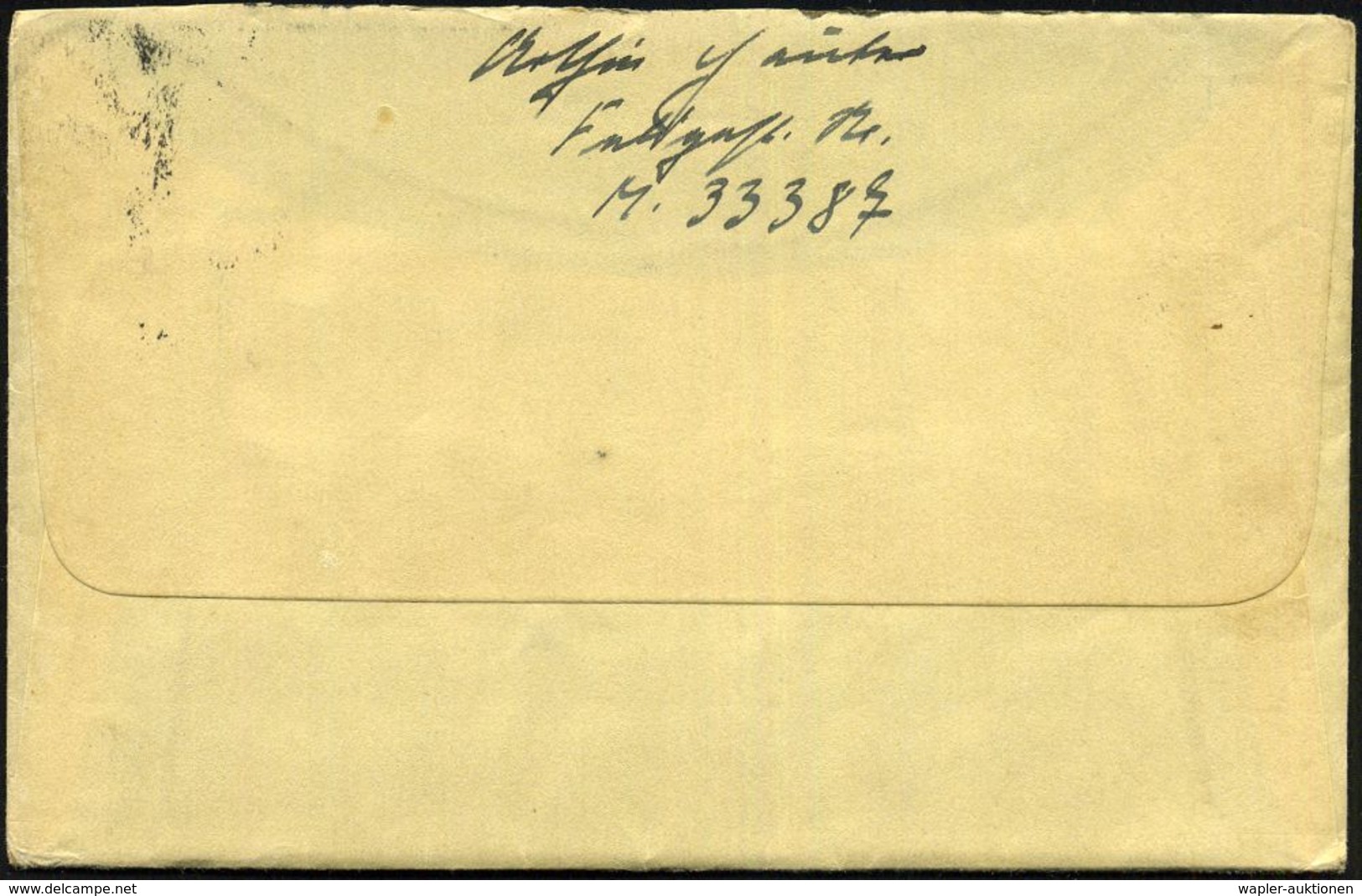 KIEL 1/ M/ Vergiß Nicht Straße/ U.Hausnummer.. 1939 (19.9.) MWSt + 6 Wellen (rechts) Bzw. 1K: FELDPOST (oben Nicht Voll) - Marittimi