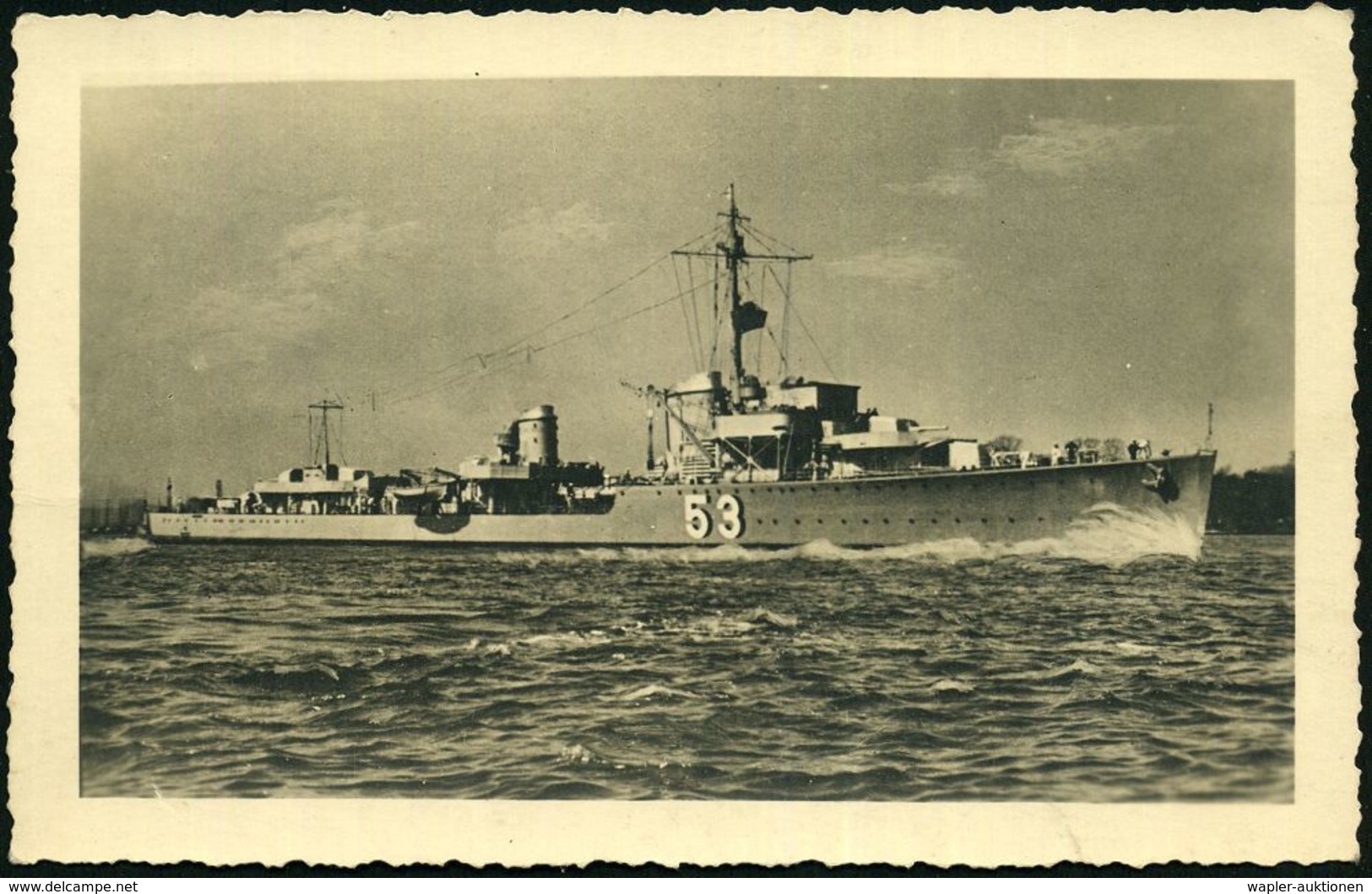 Swinemünde 1939 (6.10.) Stumme 1K-Brücke + Viol. 1K-HdN: Kriegsmarine/ Kommando 3. Hafenschutzflottille Swinemünde + Hs. - Maritime