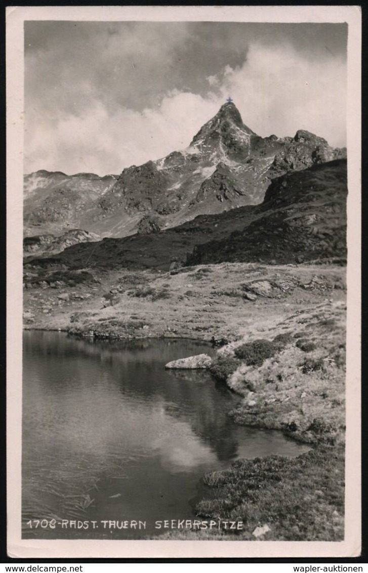 OBERTAUERN (b RADSTADT,SALZBURG)/ B 1943 (6.10.) 2K + Seltener Viol. 1K-HdN: 8. Bergwanderlehrgänge D. Lg. Kom. XVII. Fe - Andere & Zonder Classificatie