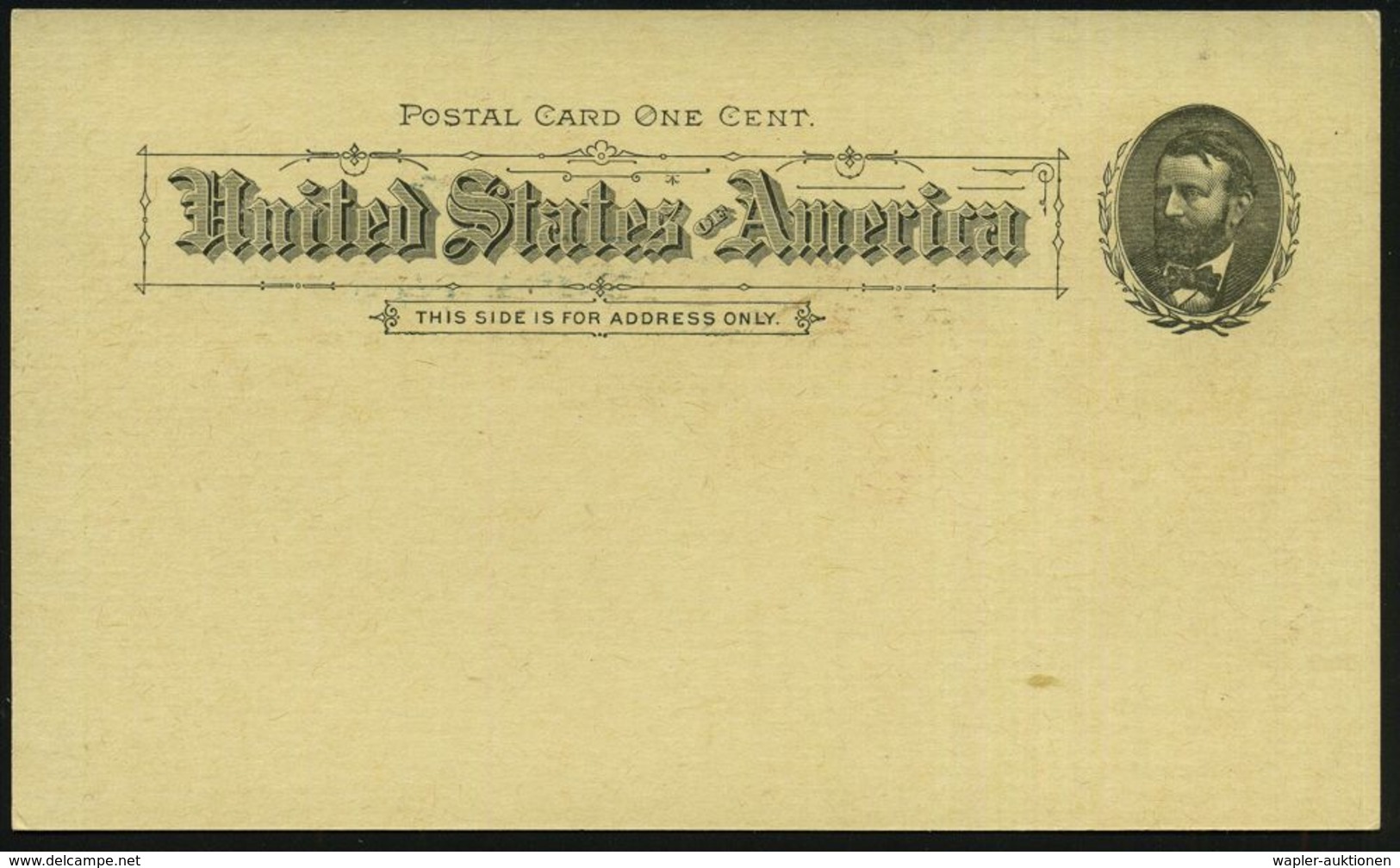 U.S.A. 1893 PP 1 C. Grant Schw.: WORLD'S COLUMBIAN EXPOSITION, The Electrial Building (allegor. Frau "Elektrizität" Mit  - Altri & Non Classificati