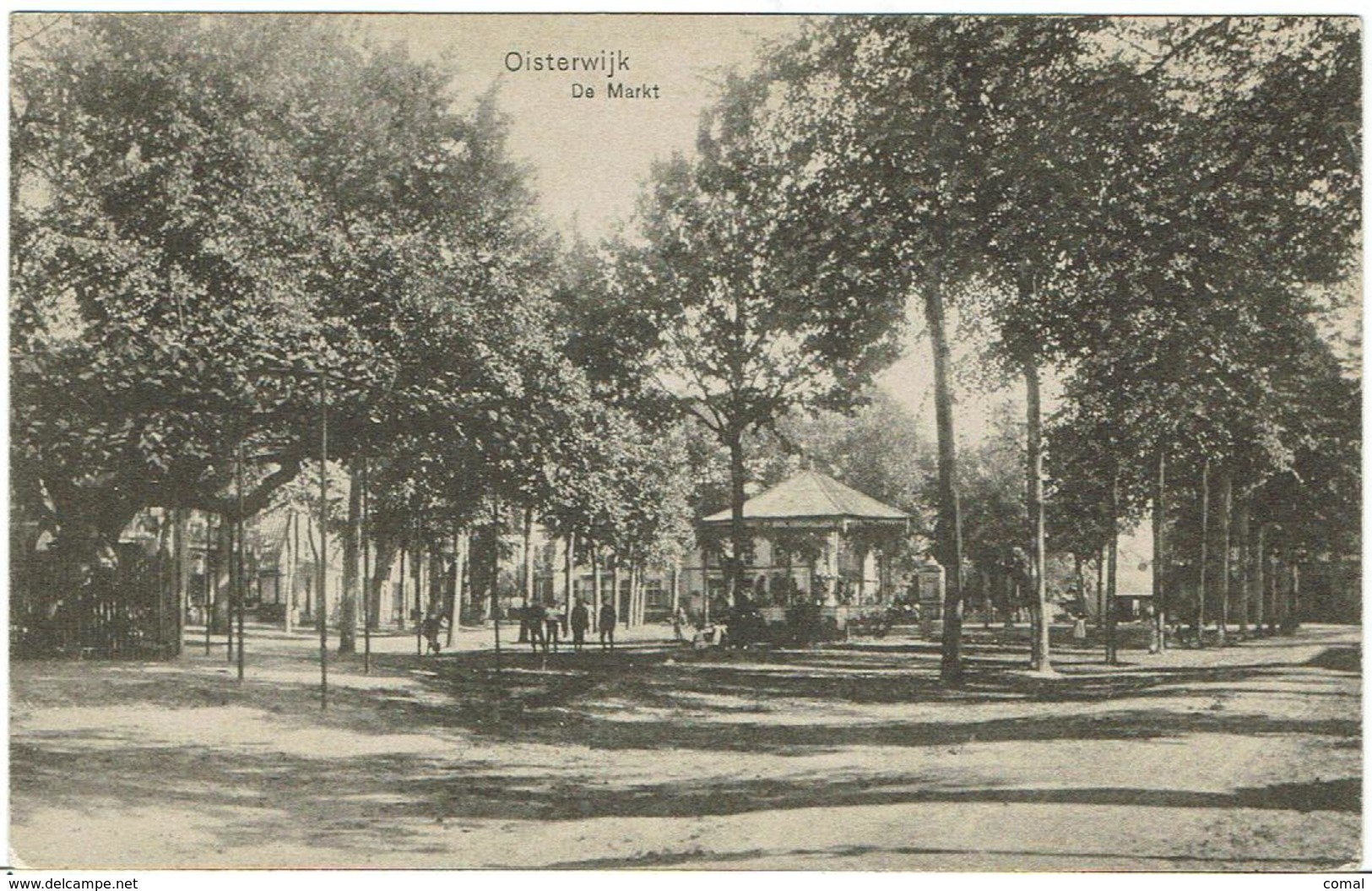 CPA - PAYS BAS - OISTERWIJK -De Markt - 1914 - - Autres & Non Classés