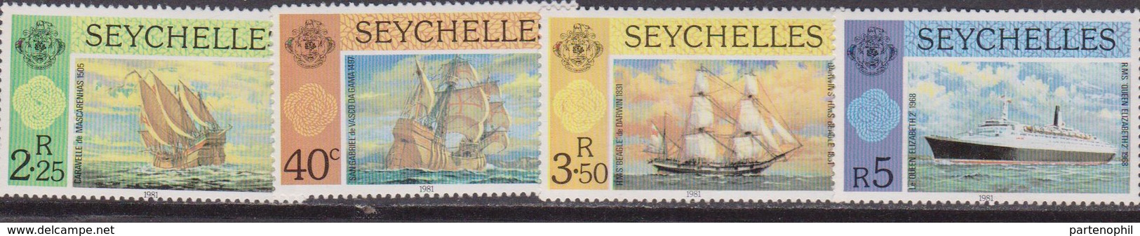 Seychelles - Navi Ship Set MNH - Seychelles (1976-...)