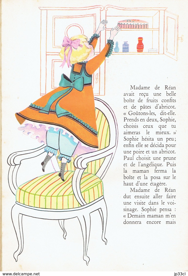 Les Malheurs De Sophie, Illustrations G. Gilly (Collection Canari, Charpentier, Paris, 16 Pages, 1965) - Autres & Non Classés