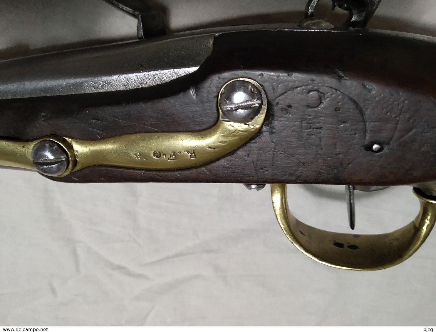 Pistolet de cavalerie ou d'arçon à silex an XIII ou an 13 Maubeuge
