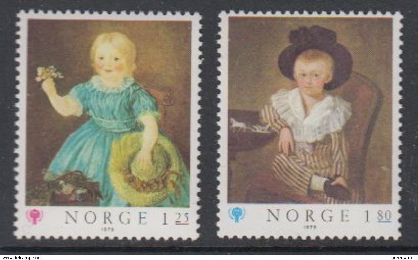 Norway 1979 Jahr Des Kindes 2v ** Mnh (42784) - Ongebruikt