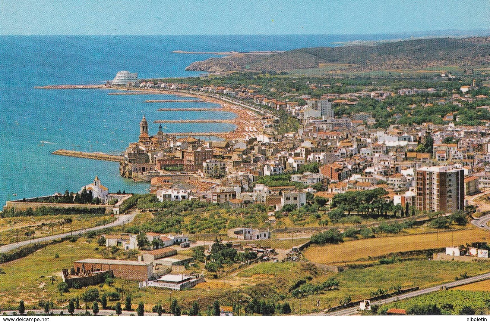 POSTAL B10589: SITGES: VISTA GENERAL - Ohne Zuordnung