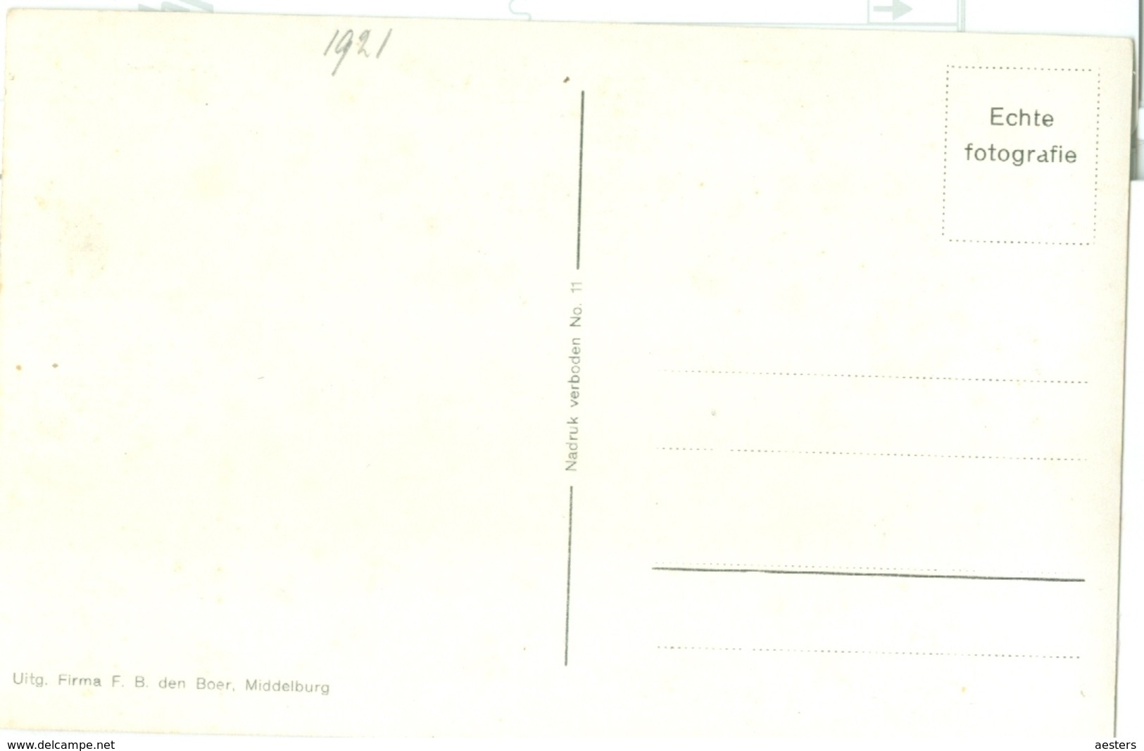 Middelburg; Sint Joris (na Bombardement In 1940) - Niet Gelopen. (F.B. Den Boer - Middelburg) - Middelburg