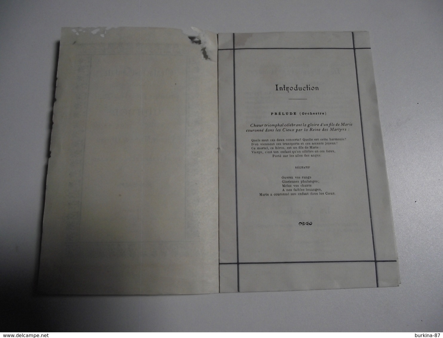 ECOLE ST MARTIAL, Limoges, Oratorio Cantate, Société De Marie 1890 - Religion & Esotérisme