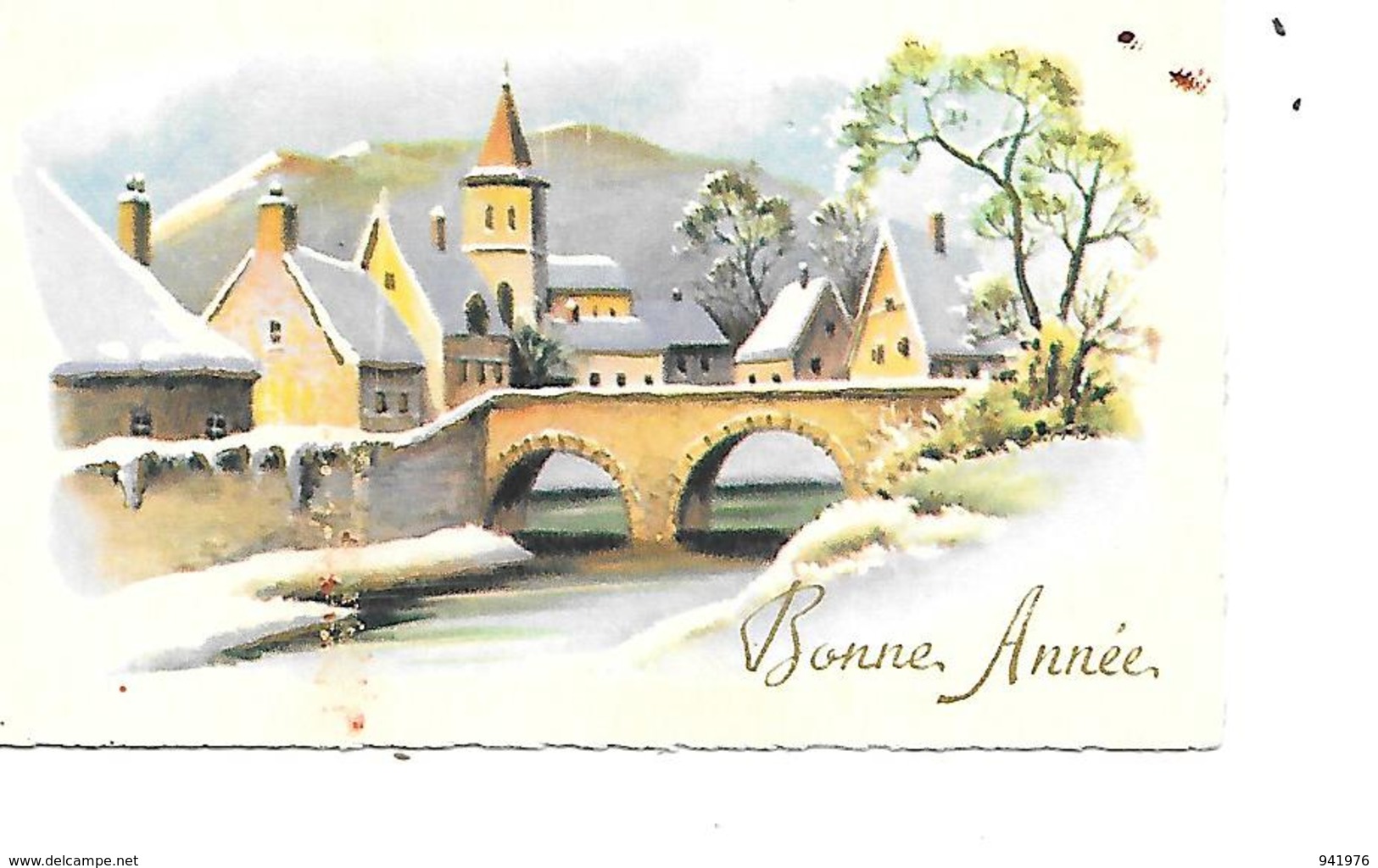 MIGNONNETTE BPNNE ANNEE FORMAT 7X 11CM - New Year