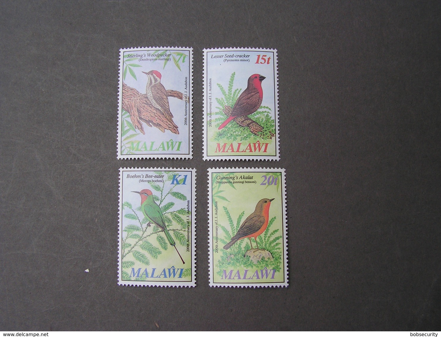 Malawi Birds ,   ** MNH - Collections, Lots & Séries