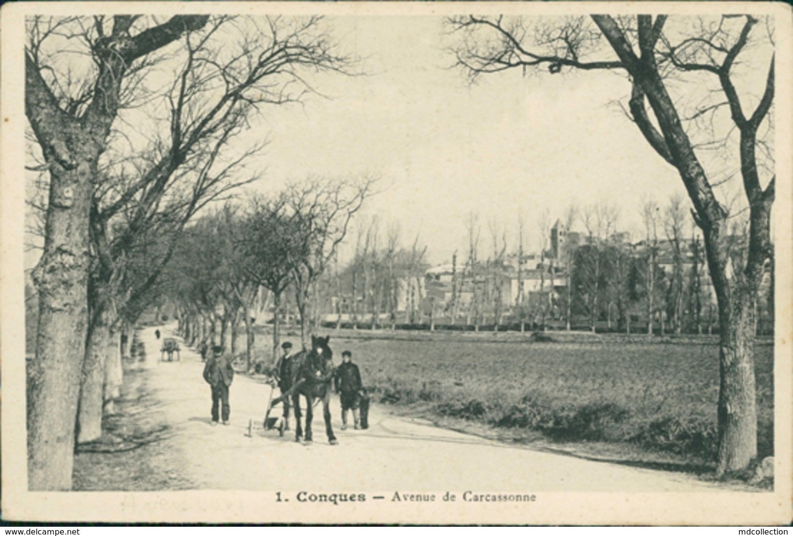 11  CONQUES / Avenue De Carcassonne / - Conques Sur Orbiel