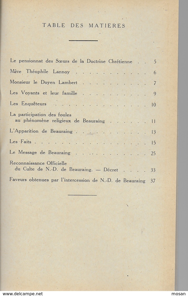 Beauraing. Le Coeur Immaculé De Marie. Edition Propagande. - België