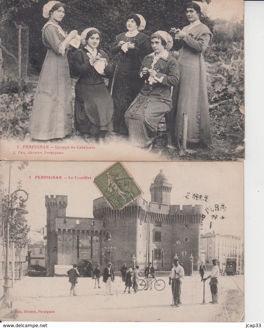 66 PERPIGNAN  -  LOT DE 6 CARTES  - - Perpignan