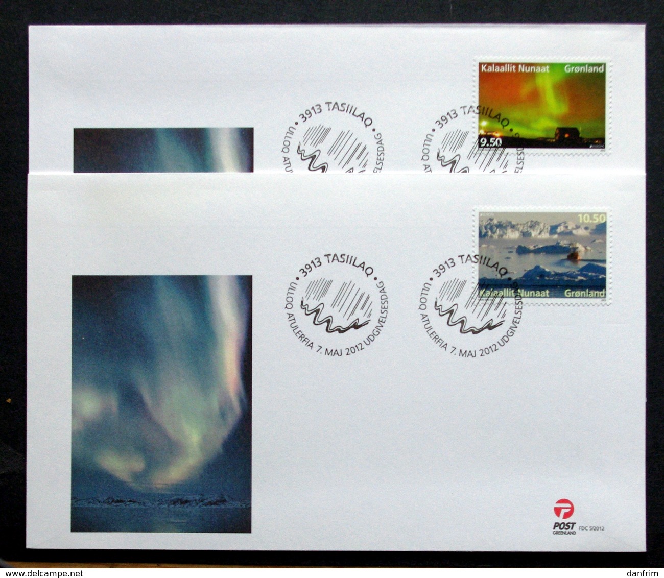 Greenland 2012  EUROPA / CEPT  Minr.613-14     FDC   ( Lot 6134 ) - FDC