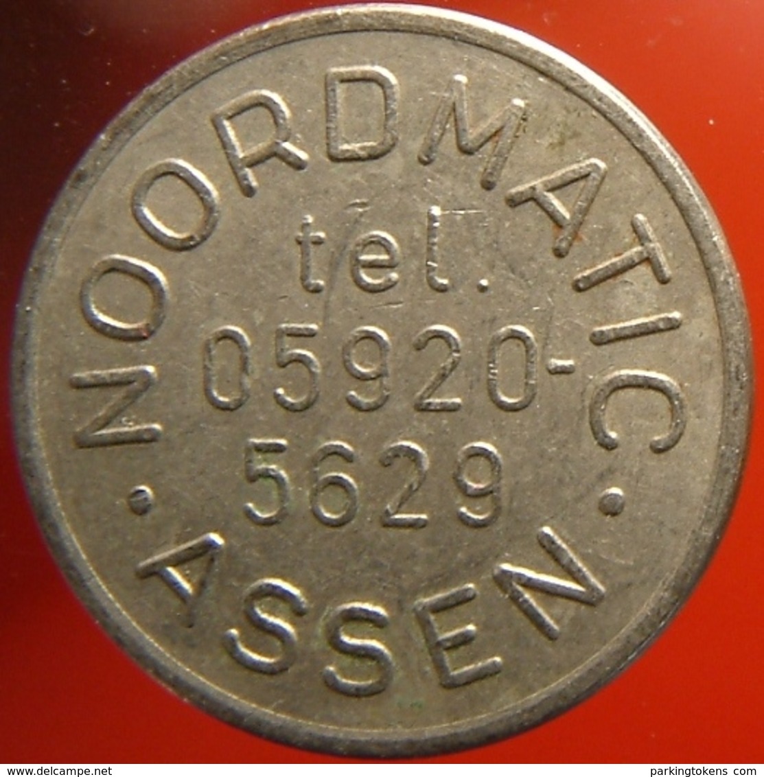 KB317-1 - Noordmatic - Assen - WM 22.5mm - Koffie Machine Penning - Coffee Machine Token - Professionnels/De Société