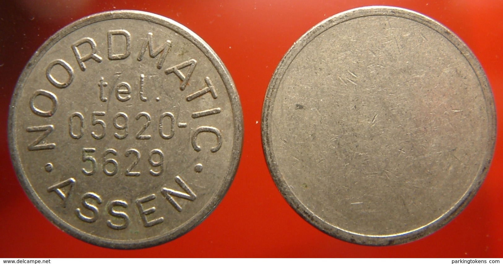 KB317-1 - Noordmatic - Assen - WM 22.5mm - Koffie Machine Penning - Coffee Machine Token - Professionnels/De Société