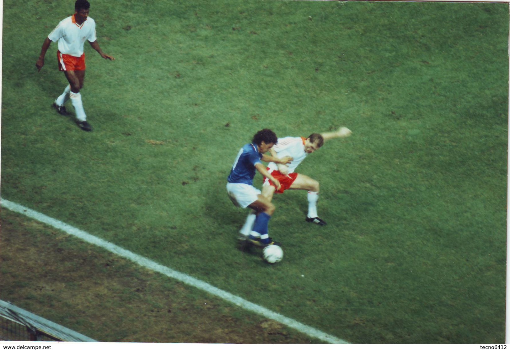 Foto Originale Roberto Baggio In Azzurro - 1990 - Sport