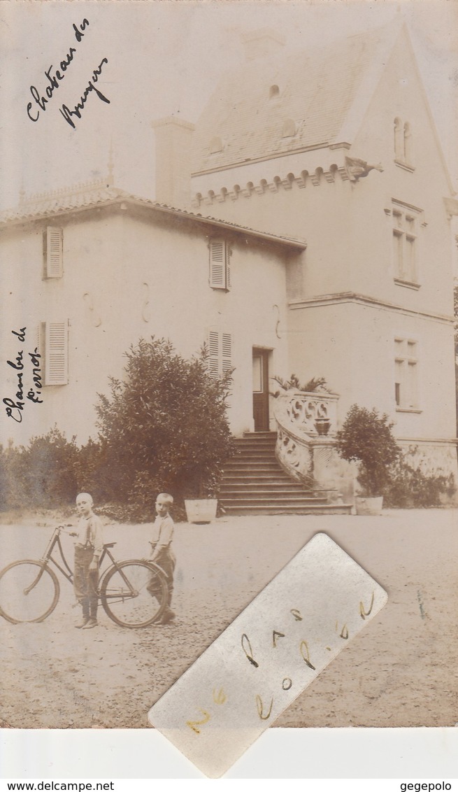 BELLEVILLE Sur SAONE - Château Des Bruyères    ( Carte Photo ) - Belleville Sur Saone
