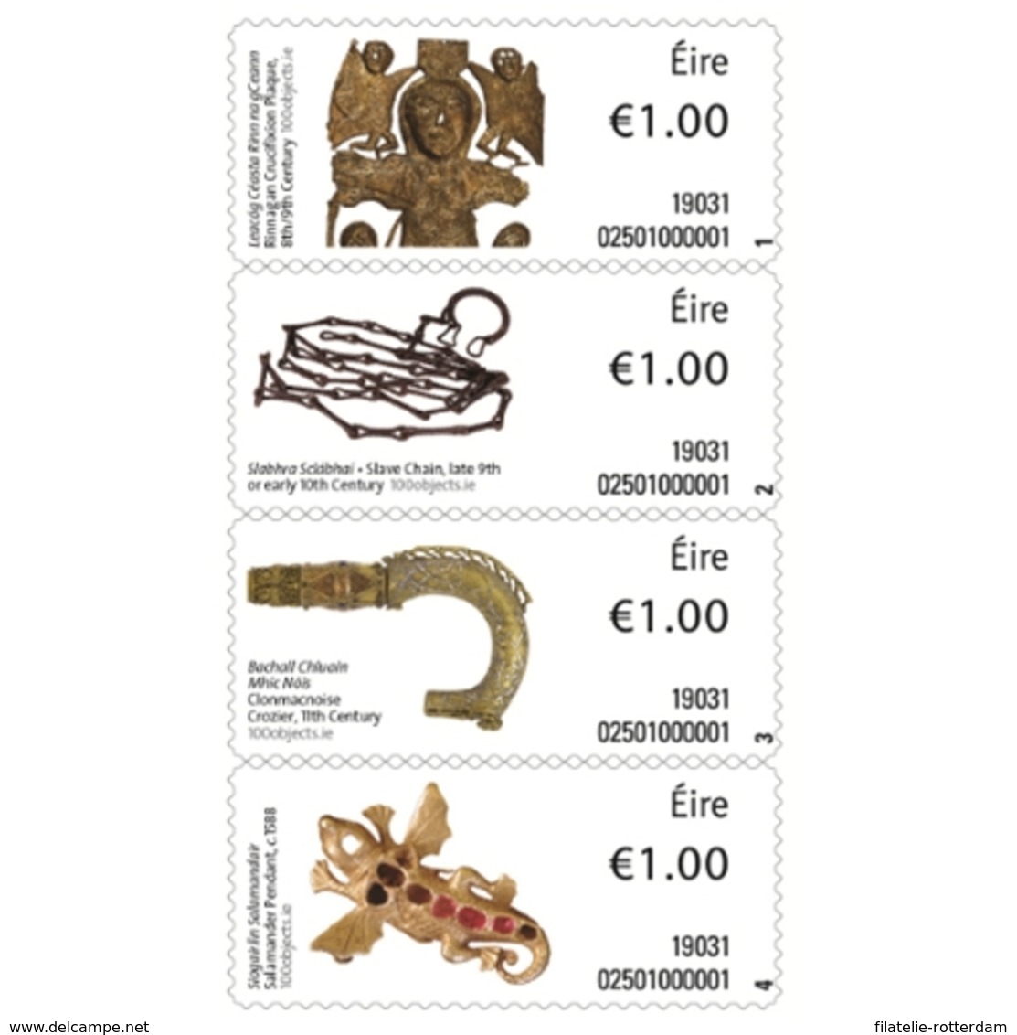 Ierland / Ireland - Postfris / MNH - Complete Set Ierse Geschiedenis 2019 - Ongebruikt