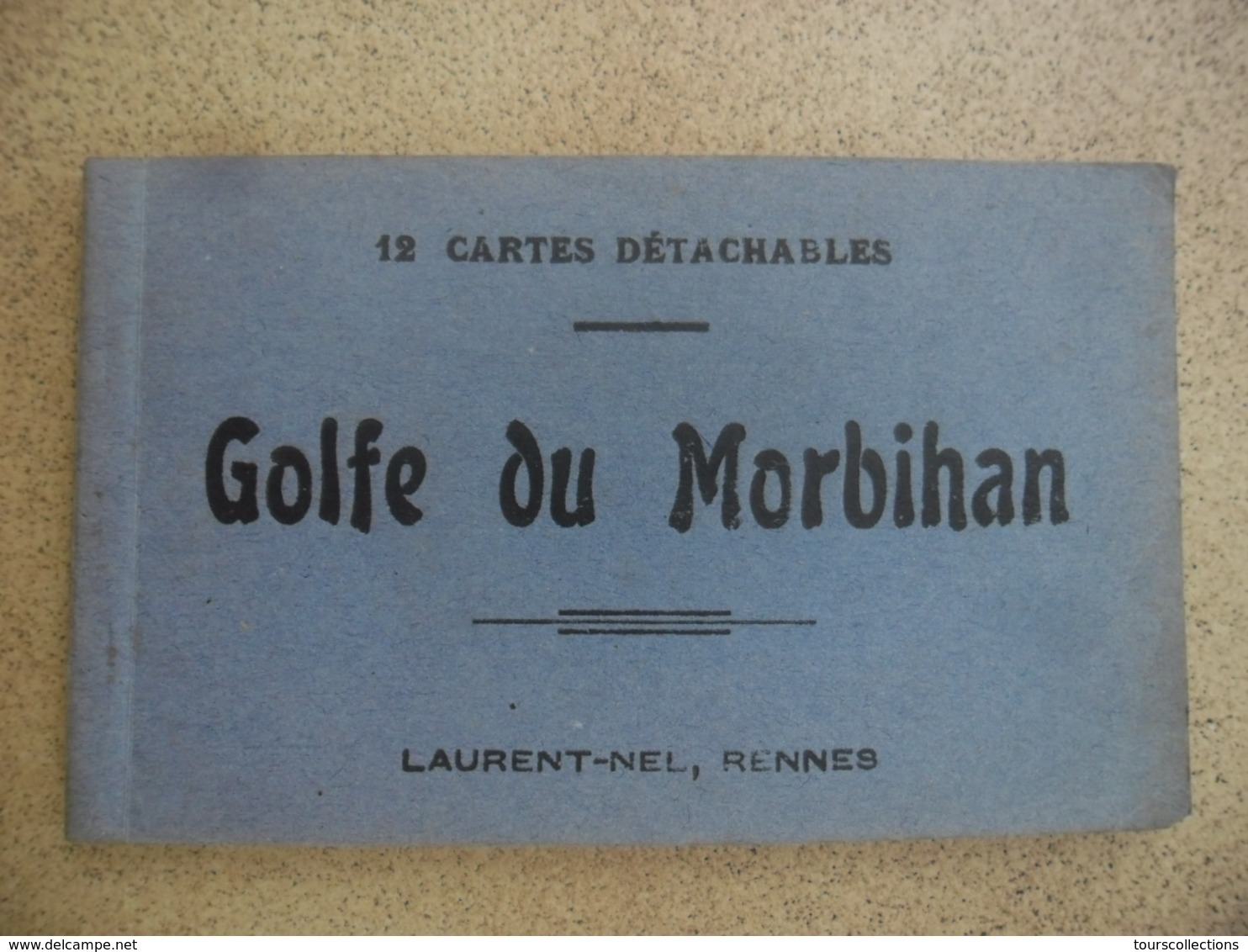 CPA 56 @ Carnet De 12 Cartes GOLFE DU MORBIHAN - Locmariaquer, Conleau, Arradon, Ile D'Artz, Berder, Larmor Baden  ... - Locmariaquer