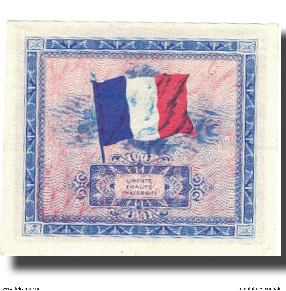 France, 2 Francs, Drapeau/France, 1944, 1944, SUP+, Fayette:VF16.1, KM:114a - 1944 Flag/France