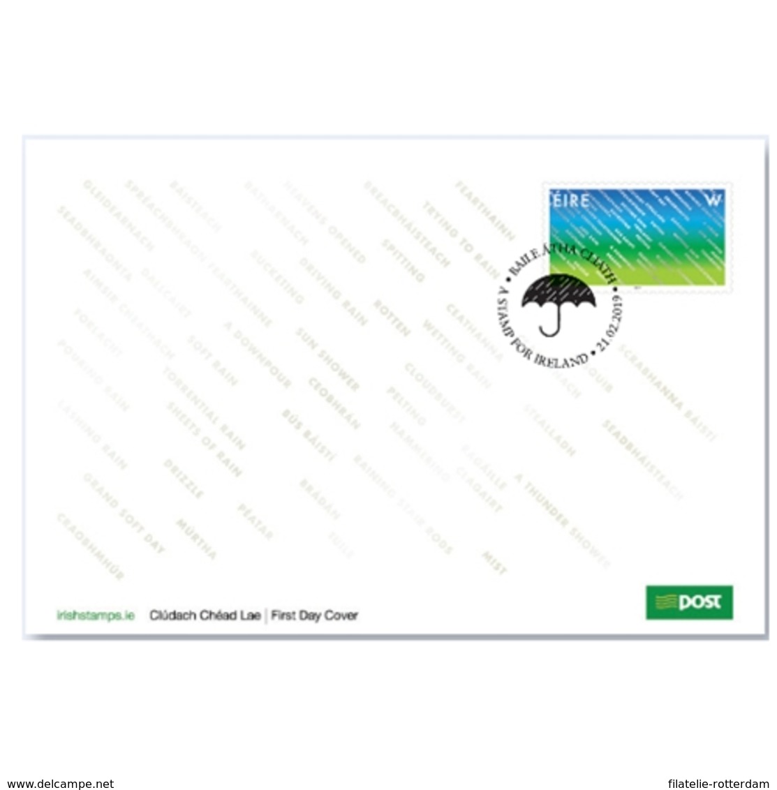 Ierland / Ireland - Postfris / MNH - FDC Postzegel Voor Ierland 2019 - Neufs