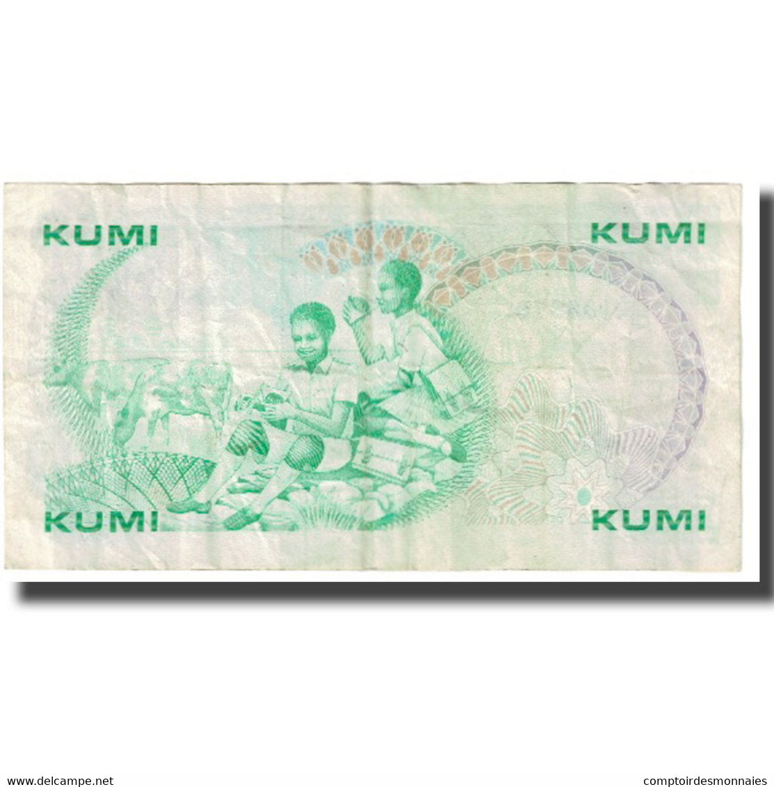 Billet, Kenya, 10 Shillings, 1985, 1985-07-01, KM:20d, TTB - Kenya