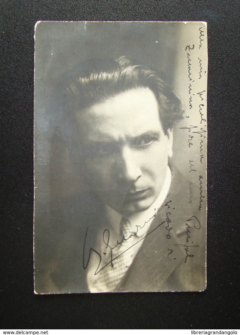 Autografo Dedica Guarnieri Antonio Direttore D'orchestra Primi 900 - Altri & Non Classificati