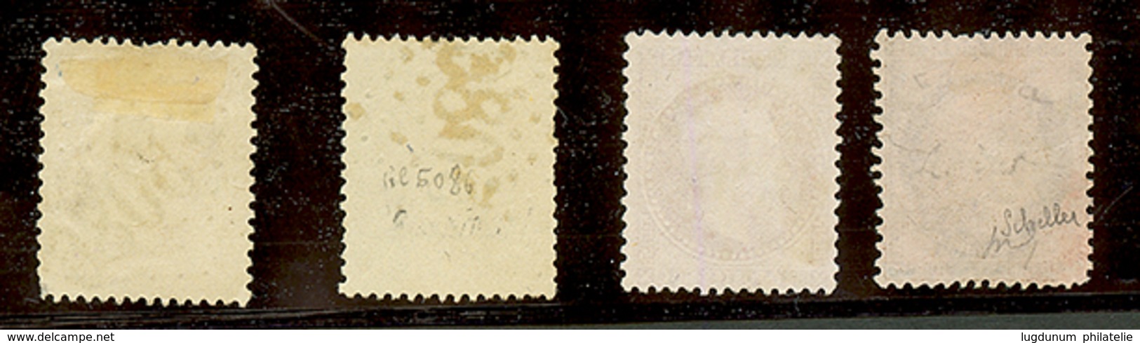 GALLIPOLI : GC 5086 Sur 4 Timbres (N°23, 28, 32, 58). TB, B Ou Pd. - Otros & Sin Clasificación