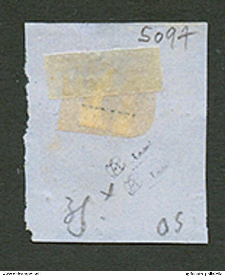 SINOPE : 10c EMPIRE (n°21) Obl. GC 5097 Sur Fragment. RARE. Signé CALVES. TB. - Sonstige & Ohne Zuordnung
