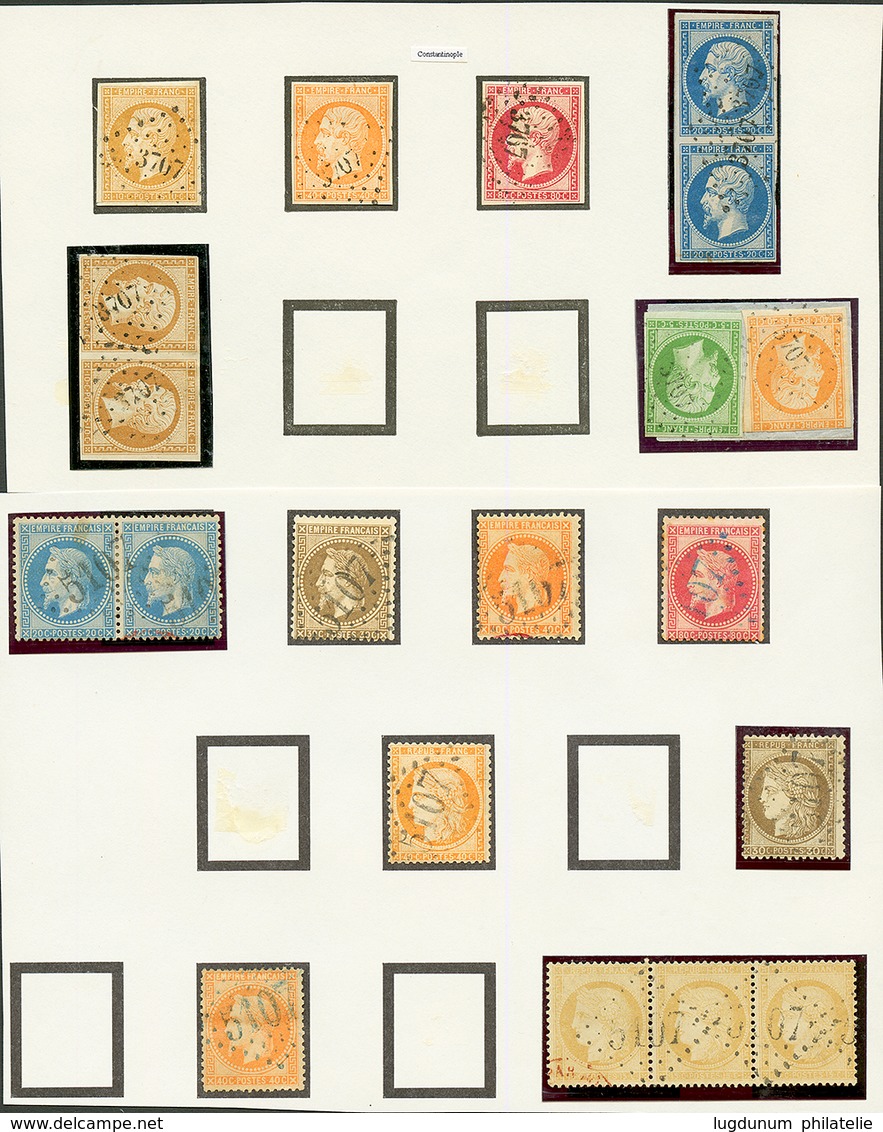 BUREAUX FRANCAIS A L ' ETRANGER : Reste De La Collection - Ensemble De 132 Timbres. TB, B Ou Pd. - Altri & Non Classificati