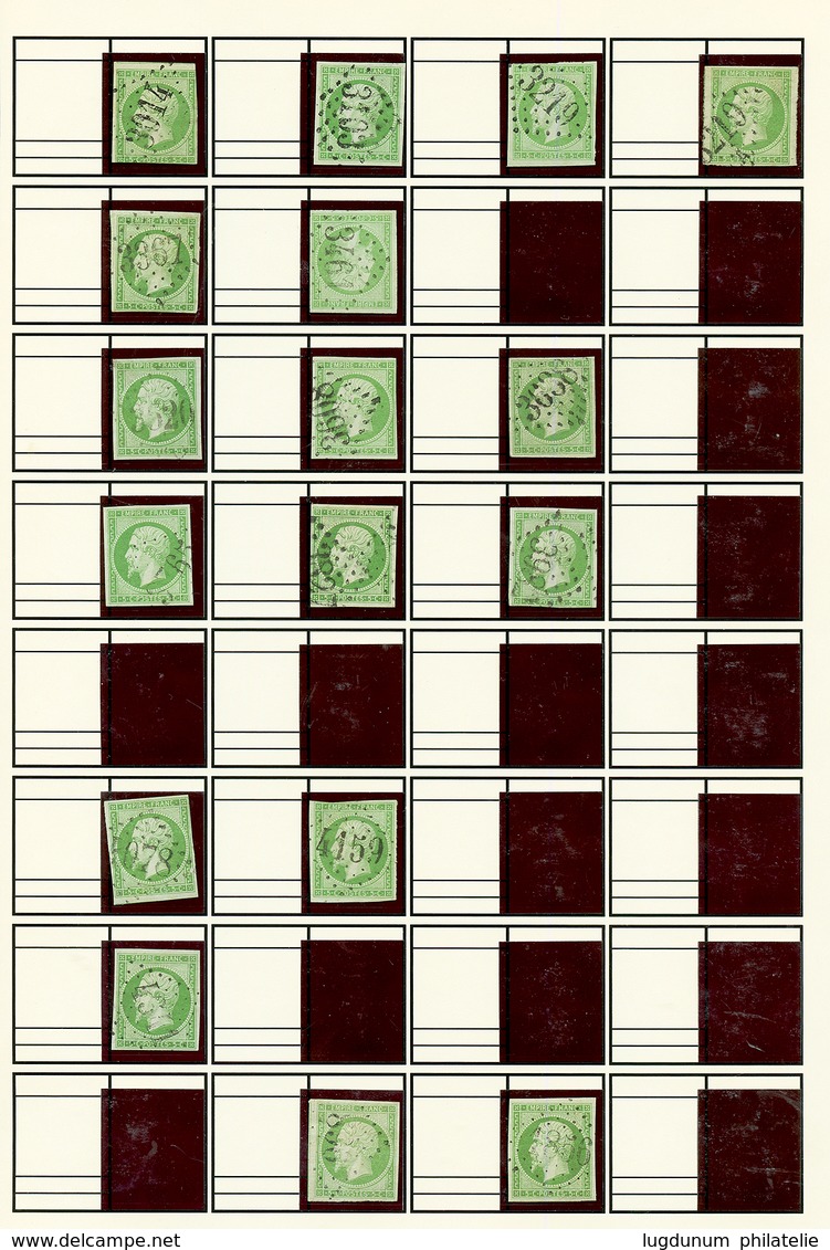 GROS CHIFFRES Sur Emission EMPIRE NON DENTELE - Ensemble Exceptionnel De Timbres Avec GC Sur émision EMPIRE : 1c(n°11)x1 - Otros & Sin Clasificación