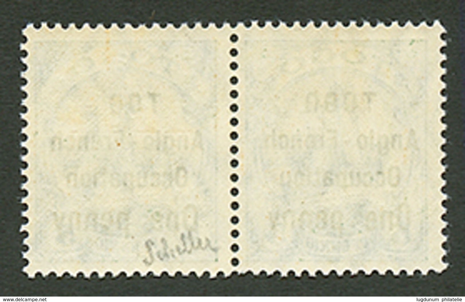 TOGO : Paire 5pf Dont Une Exemplaire Avec Variété "TOG" (n°33b) Neuf * (trace De Charniére Imperceptible). Variété Rare  - Andere & Zonder Classificatie