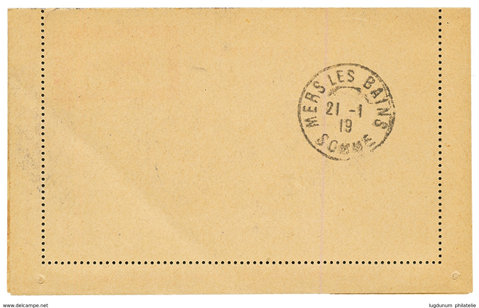 OUBANGUI CHARI TCHAD : 1918 Entier Carte Lettre 10c Obl. BANGUI OUBANGUI-CHARI-TCHAD Pour La FRANCE. TTB. - Autres & Non Classés