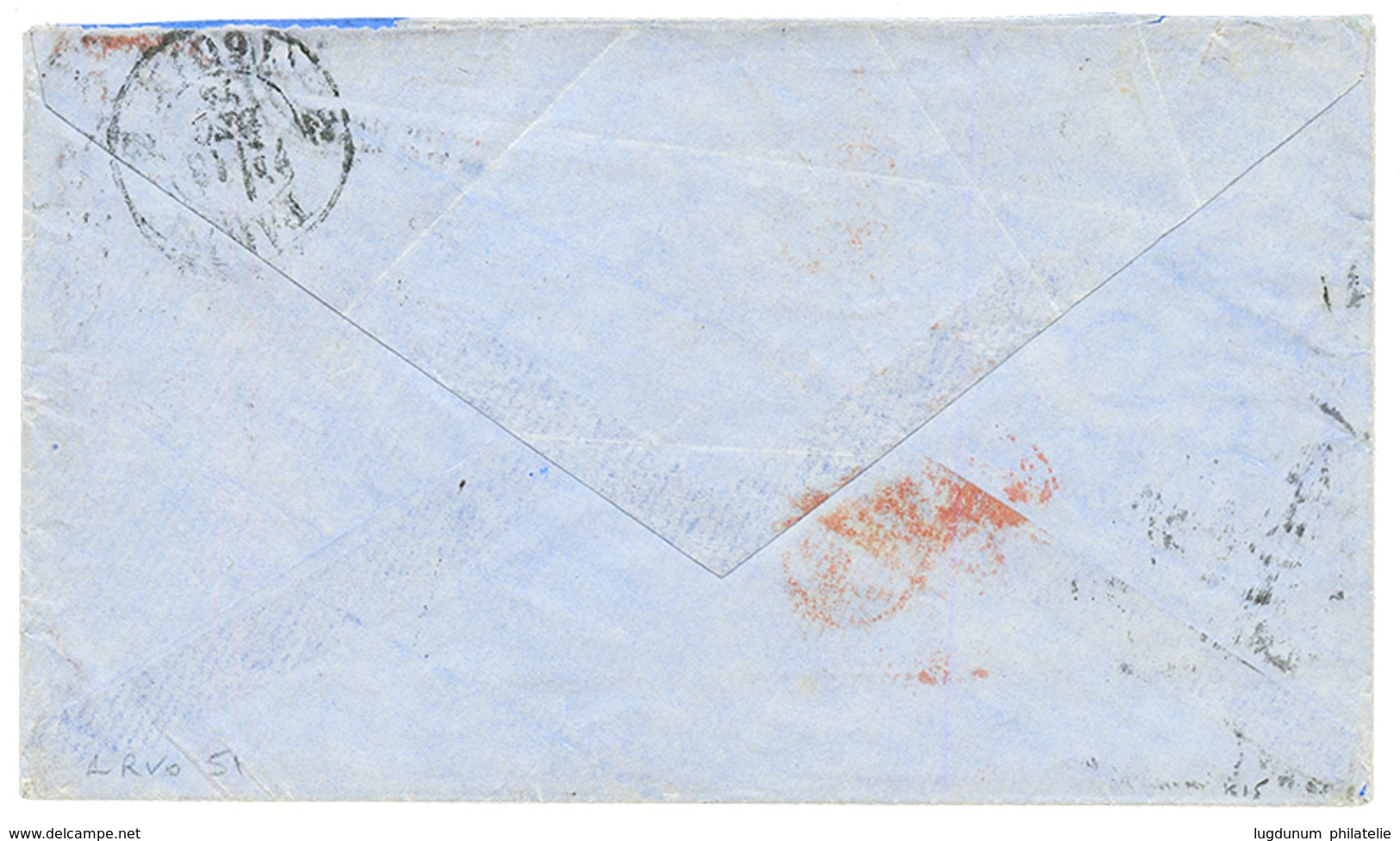 AUSTRALIA 1875 NEW SOUTH WALES 2d + NINE PENCE (rare) On Envelope From SYDNEY To FRANCE. Vvf. - Andere & Zonder Classificatie