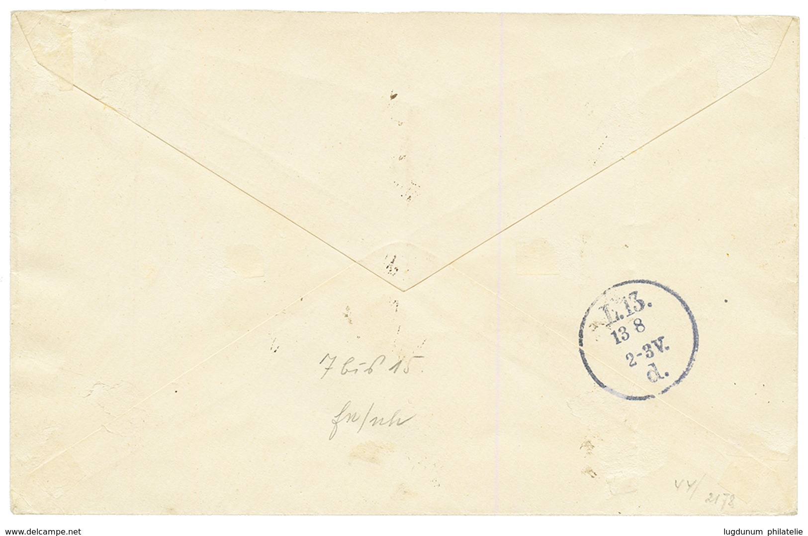 SAMOA : 1906 3pf To 80pf Canc. APIA On REGISTERED Envelope To LEIPZIG. Superb. - Samoa